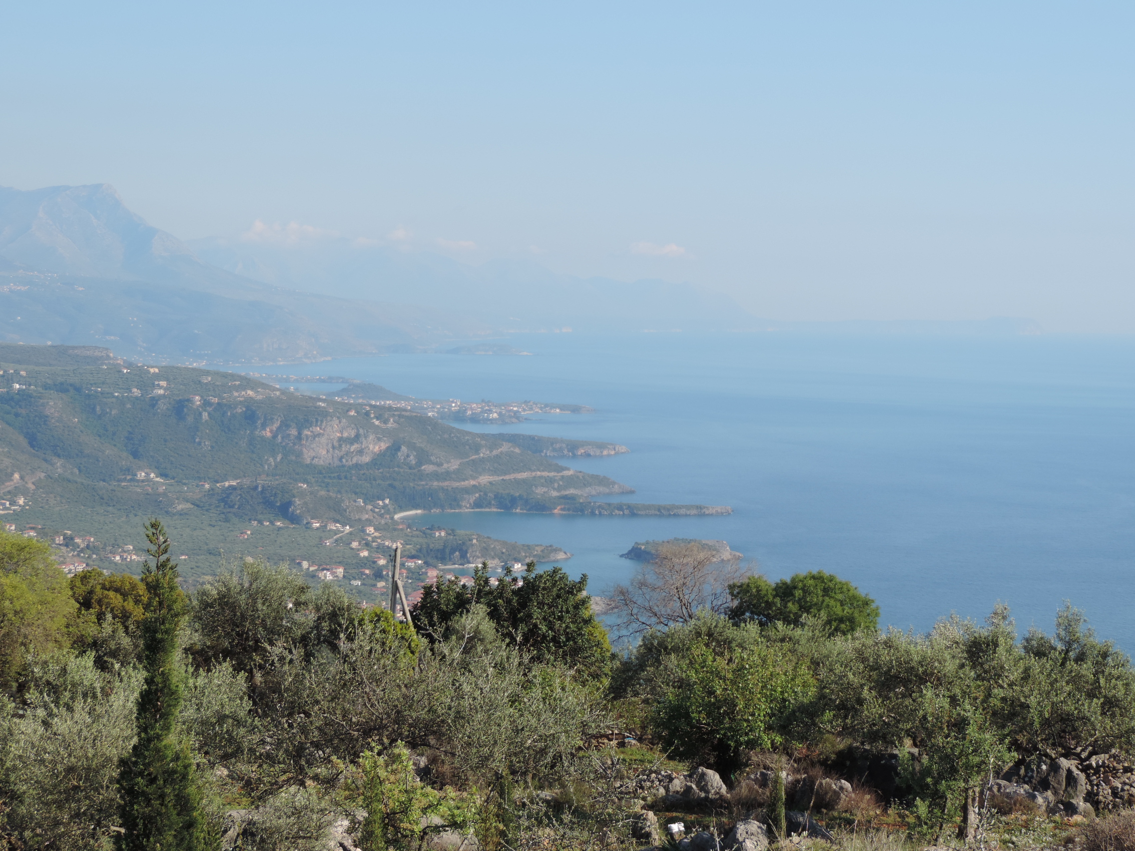 Sur les hauteurs de Kardamyli